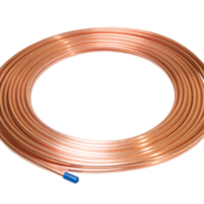Soft drawn copper pipes