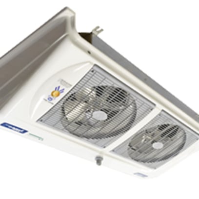 Angled unit coolers